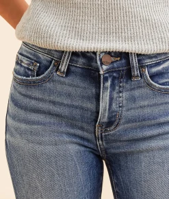 BKE Andi Cropped Straight Stretch Cuffed Jean Velez 2 Online