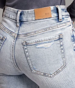 Bottoms | BKE Andi Cropped Straight Stretch Jean Senger 3