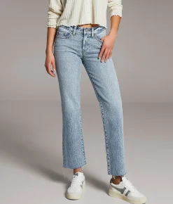 BKE Andi Cropped Straight Stretch Jean Winter Best