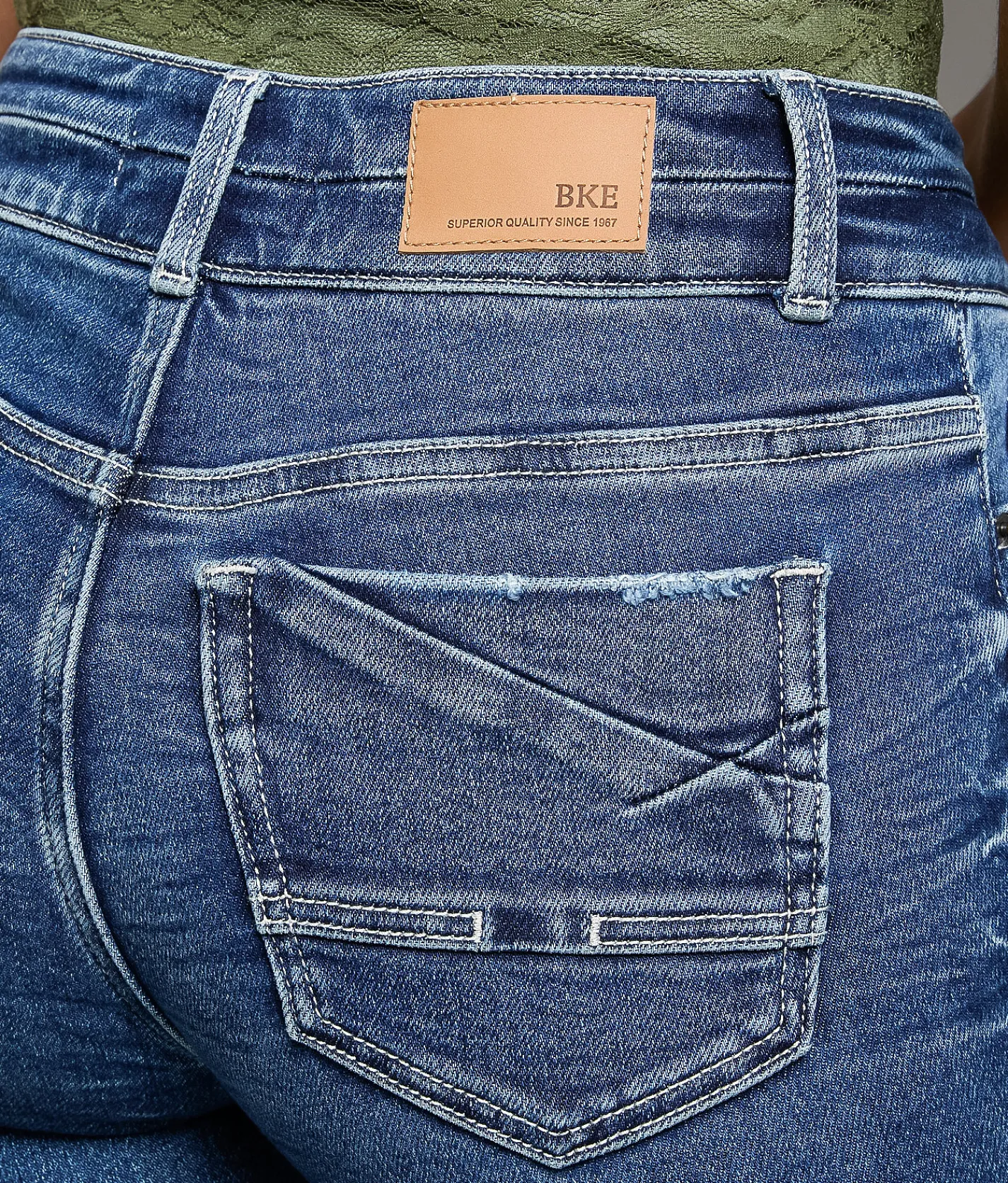 BKE Andi Flare Stretch Jean Cerney 2 Clearance