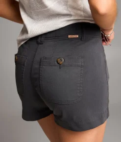 Bottoms|Shorts | BKE Andi Stretch Short Dark Slate