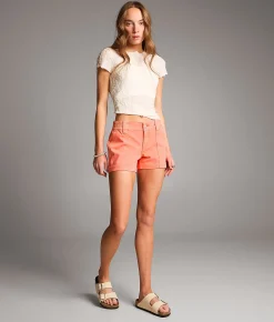 BKE Andi Stretch Short Fusion Coral Best