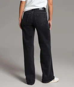 Jeans|Bke Jeans | BKE Andi Wide Leg Stretch Jean Washed Black