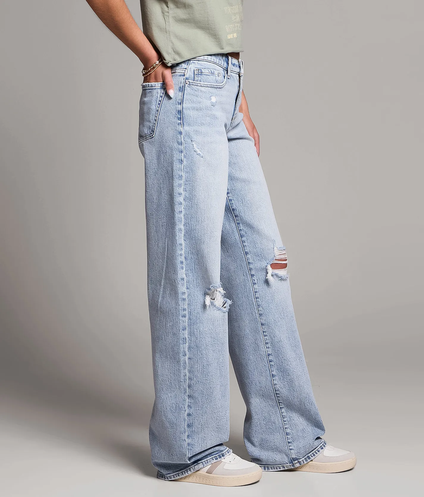 Jeans|Bottoms | BKE Andi Wide Leg Stretch Jean Jowell 6