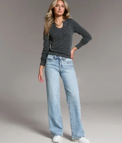 Jeans | BKE Andi Wide Leg Stretch Jean Osborne