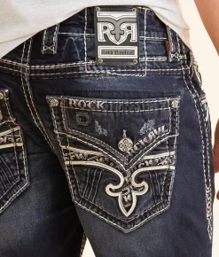 Rock Revival Jeans|Bottoms | Rock Revival Andres Straight Stretch Jean Andres J202