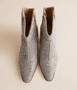 Shoes | Mi.iM Angel Glitz Western Boot Silver