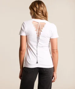 Affliction Angelic Wings T-Shirt White Outlet