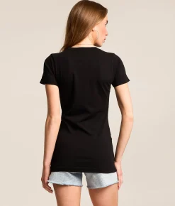 Tops | Sullen Angels Crawling Leopard T-Shirt Jet Black
