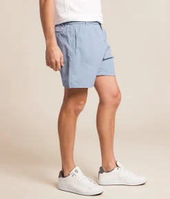Fieldstone Angler Short Washed Denim Online