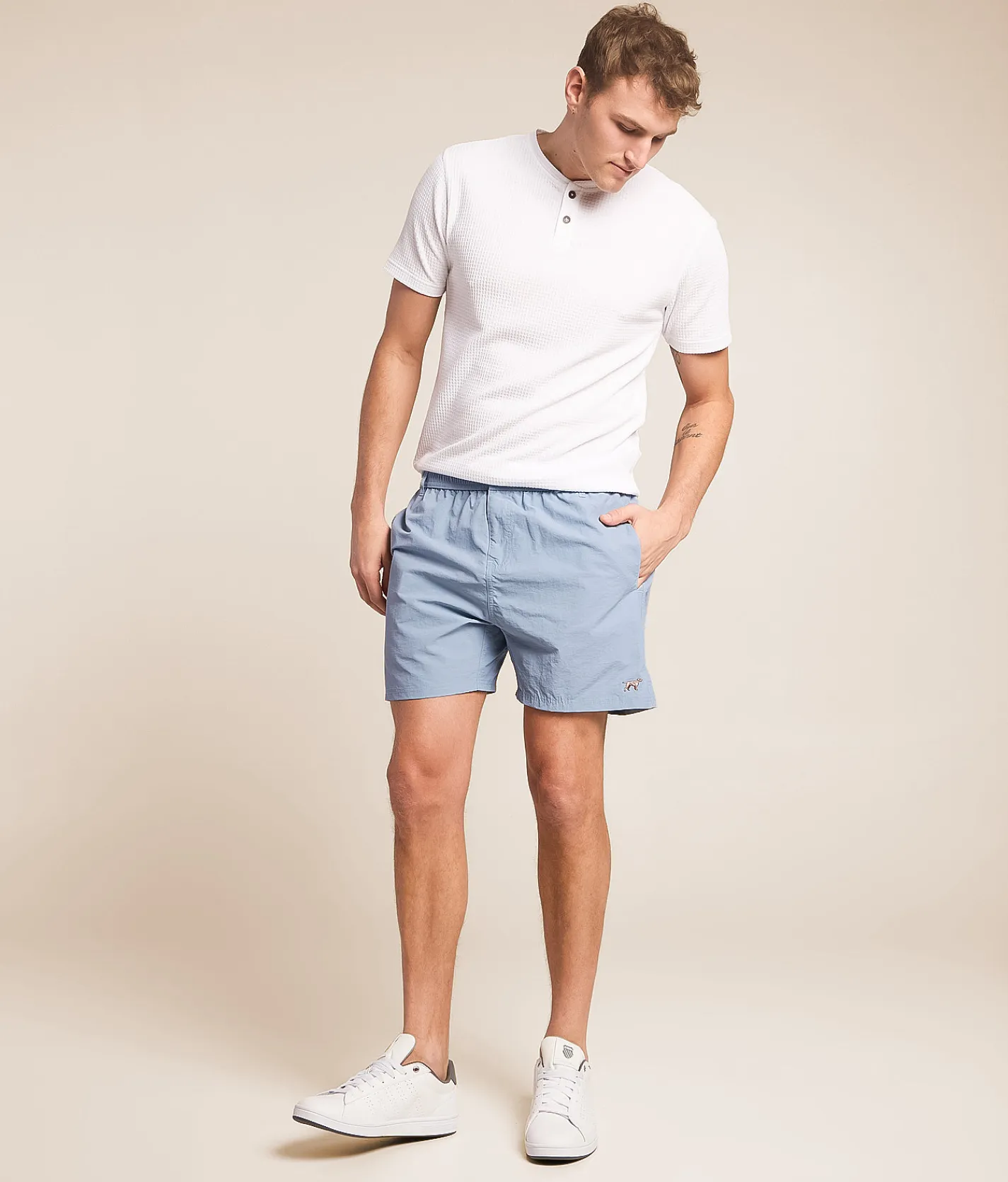Fieldstone Angler Short Washed Denim Online