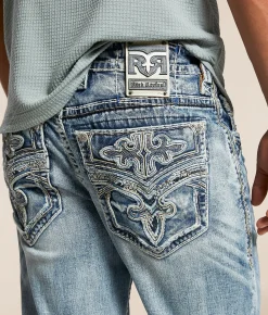Bottoms|Jeans | Rock Revival Antares Relaxed Taper Stretch Jean Antares EQ202