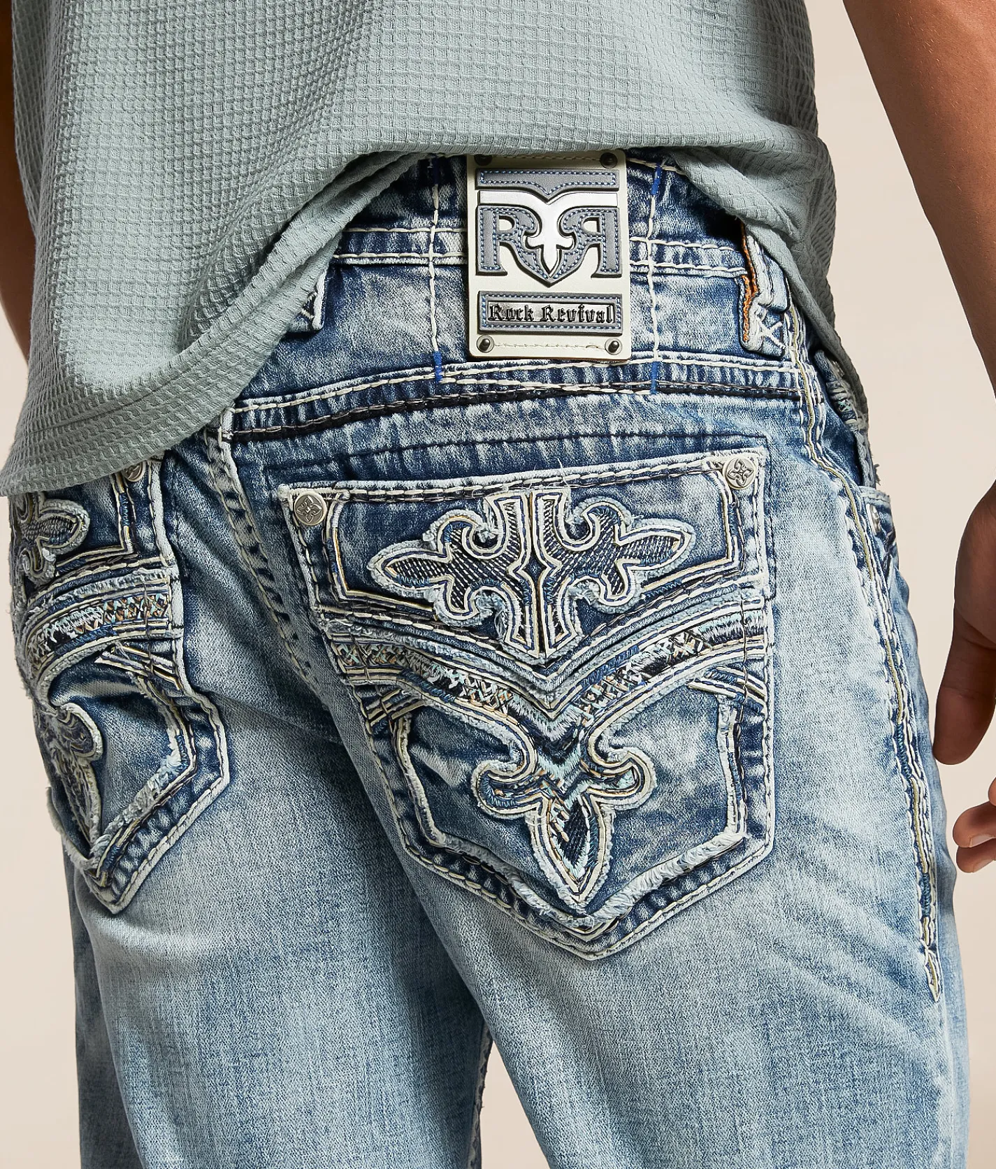 Bottoms|Jeans | Rock Revival Antares Relaxed Taper Stretch Jean Antares EQ202