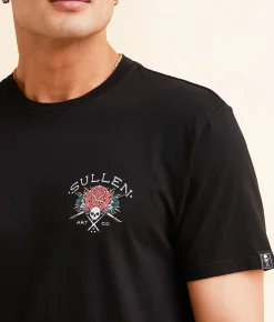 Graphic T-Shirts | Sullen Ante Up T-Shirt Jet Black