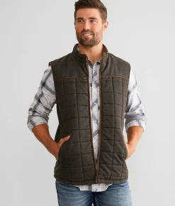 Coats & Jackets | BKE Antique Puffer Vest Brown