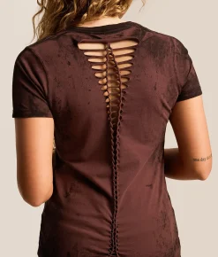 Tops | Affliction Antonia T-Shirt Port Royale