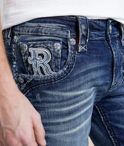 Rock Revival Antonio Slim Straight Stretch Jean Antonio SJ202 Hot