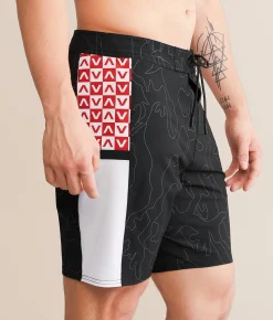 RVCA Apex Stretch Boardshort Camo Discount