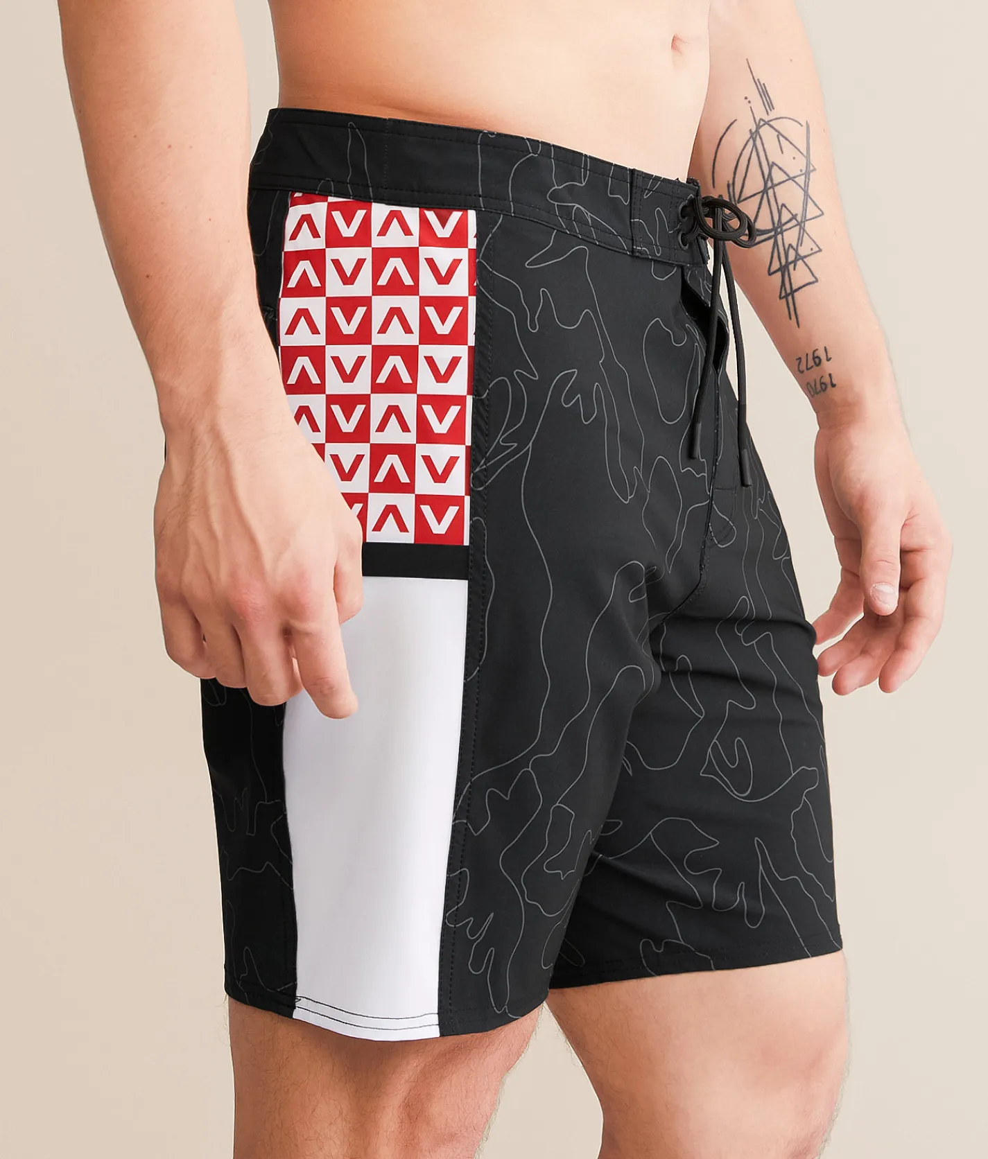 RVCA Apex Stretch Boardshort Camo Discount