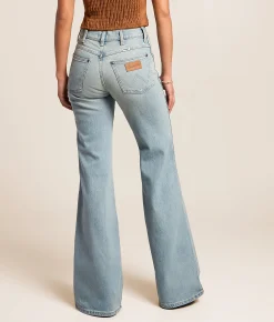 Wrangler® 70's Flare Stretch Jean Golden Daze New