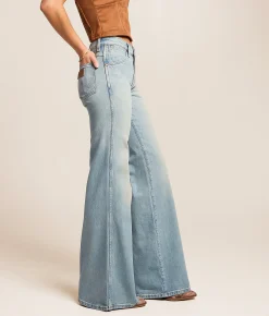 Wrangler® 70's Flare Stretch Jean Golden Daze New