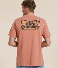 Hurley 90's Slub T-Shirt Martian Rust Sale