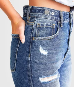 Jeans|Jeans | KanCan Signature 90's Straight Jean Sky