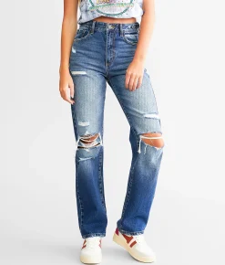 Jeans|Jeans | KanCan Signature 90's Straight Jean Sky