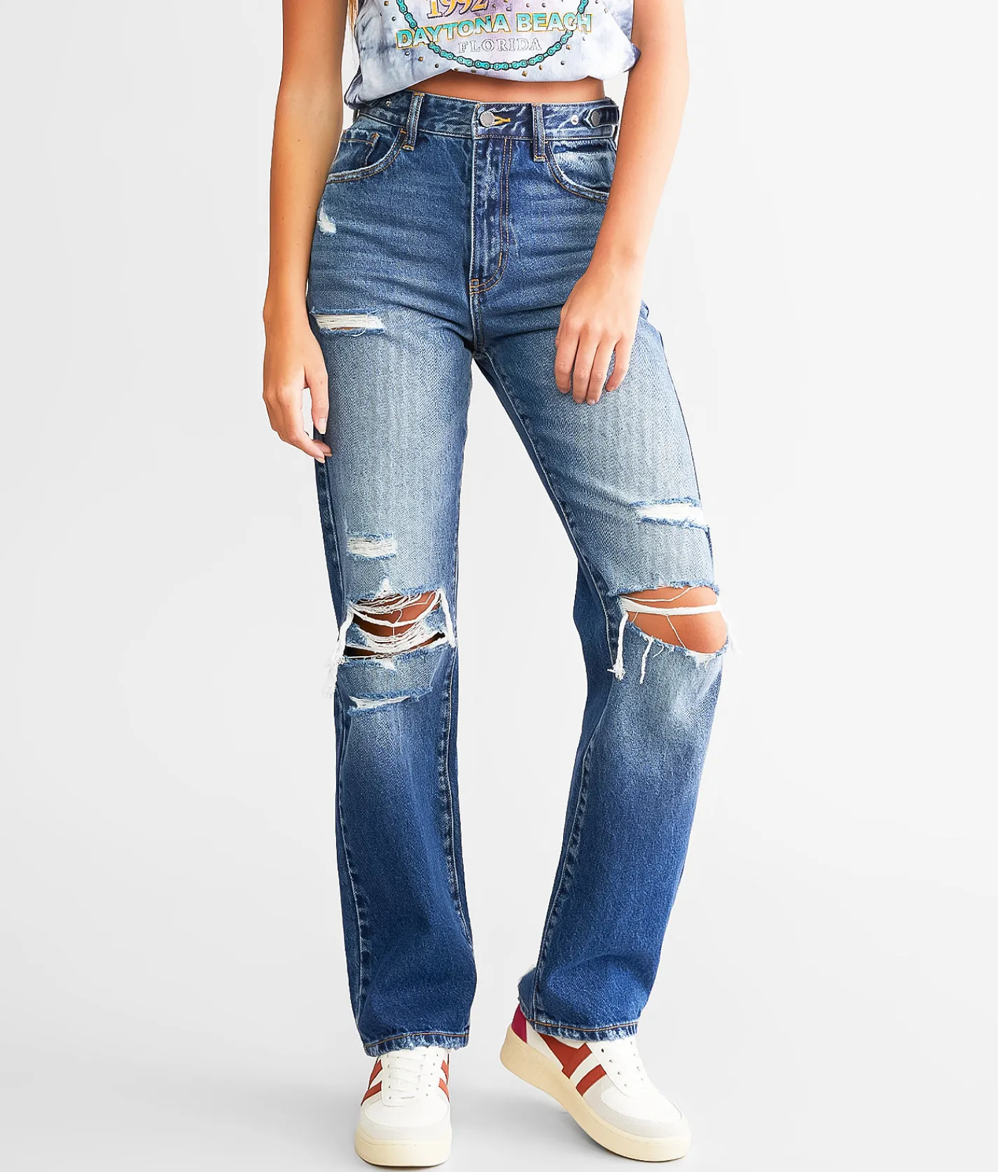 Jeans|Jeans | KanCan Signature 90's Straight Jean Sky