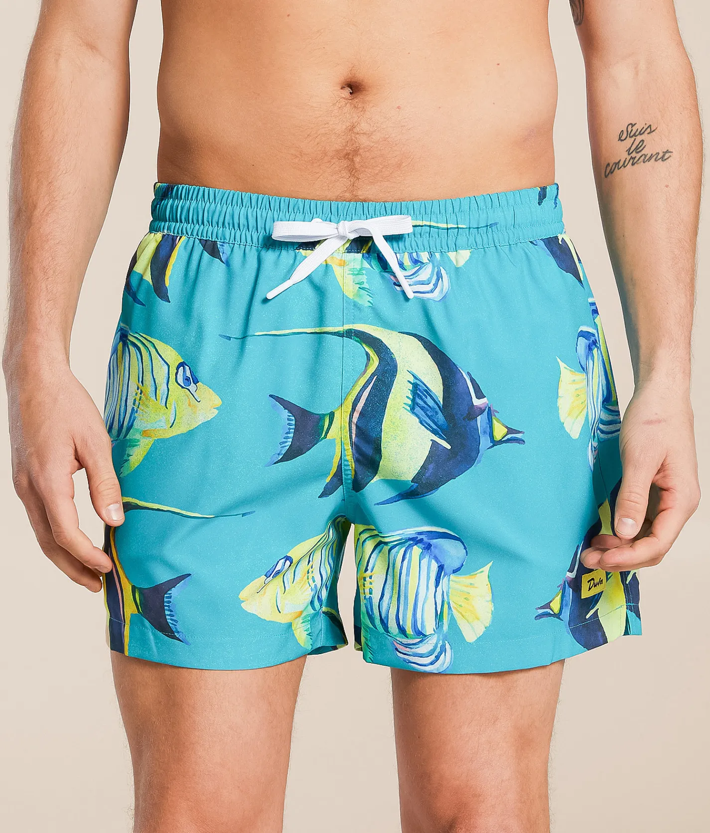 Duvin Aquarium Volley Swim Trunks Marine Hot