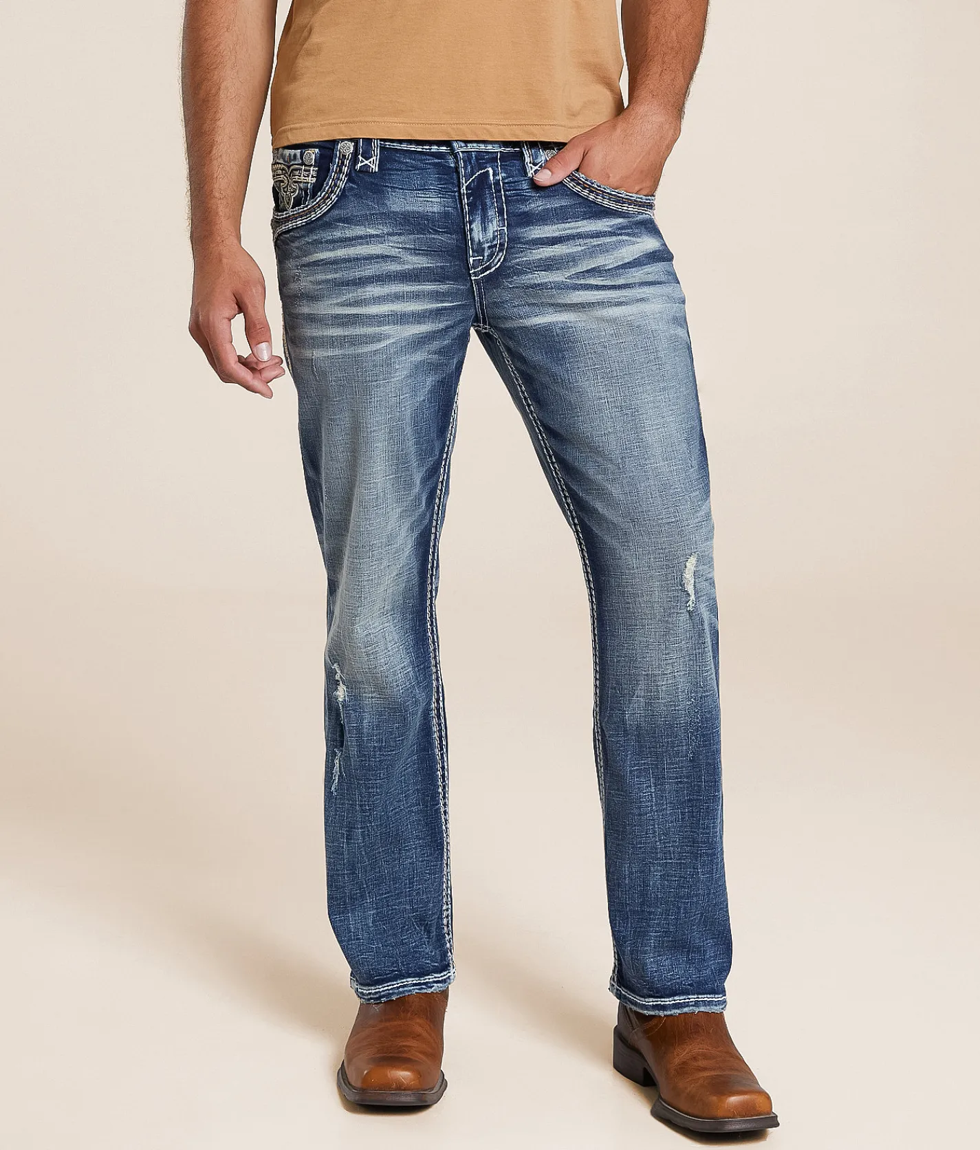 Rock Revival Archer Boot Stretch Jean Archer B202