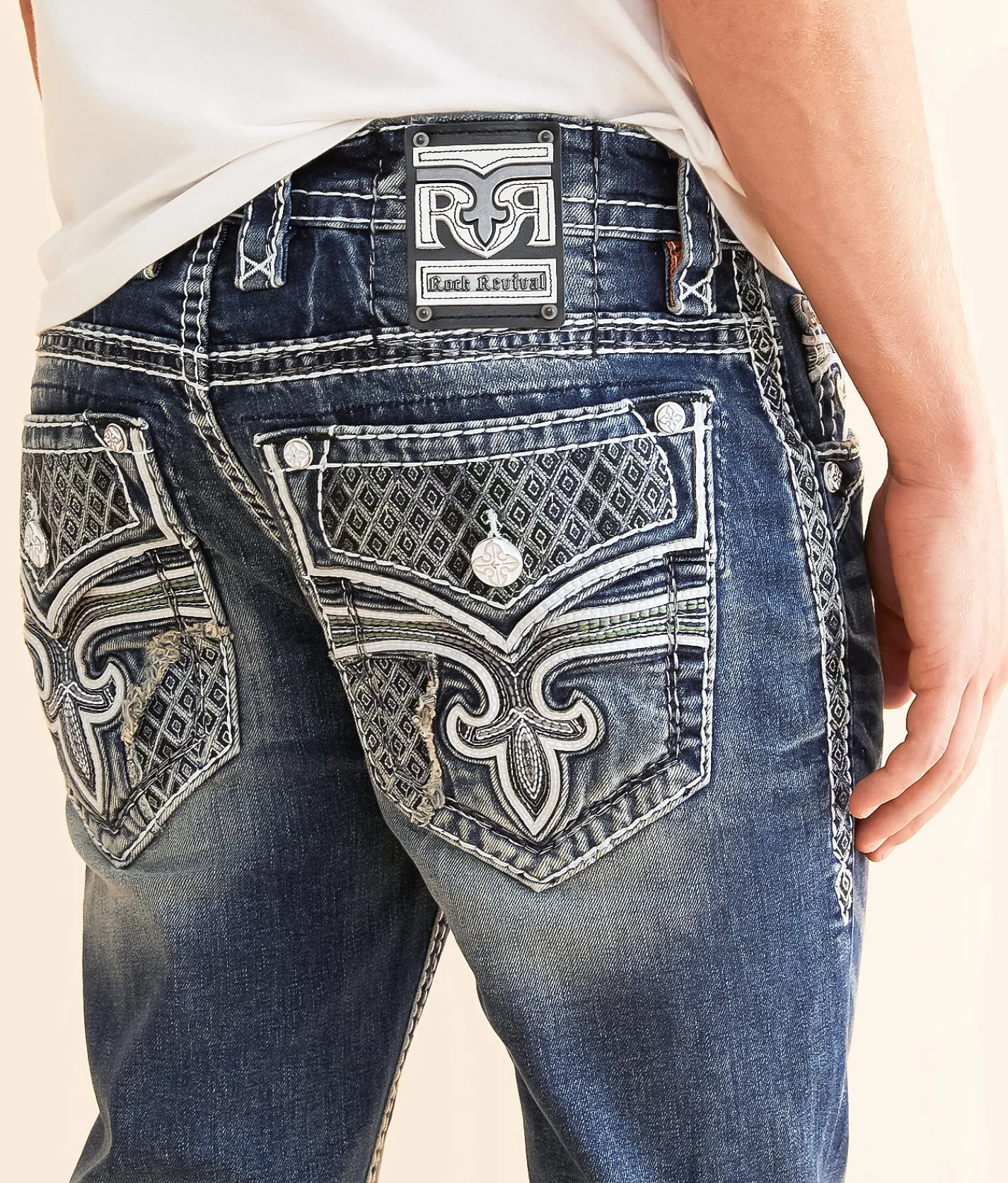 Rock Revival Jeans|Bottoms | Rock Revival Archie Slim Straight Stretch Jean Archie SJ202