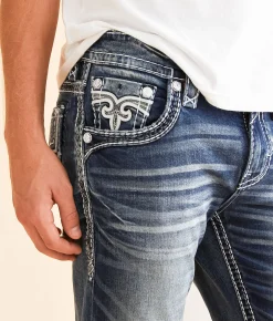 Rock Revival Jeans|Bottoms | Rock Revival Archie Slim Straight Stretch Jean Archie SJ202