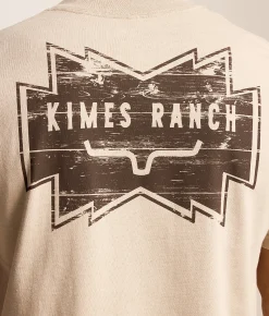 Kimes Ranch Archie T-Shirt Sand Best