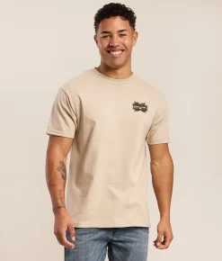Kimes Ranch Archie T-Shirt Sand Best