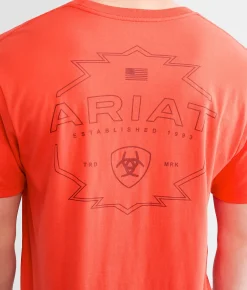 Graphic T-Shirts | Ariat Archstar T-Shirt Teaberry