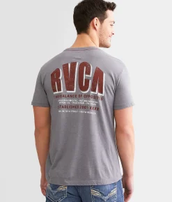 Graphic T-Shirts | RVCA Arc Upper T-Shirt Smoke