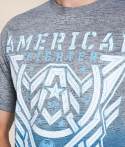 American Fighter Aredale T-Shirt Heather Grey Clearance