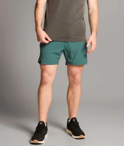 Bottoms|Activewear | Maven Co-op Arena Stretch Short Deep Teal