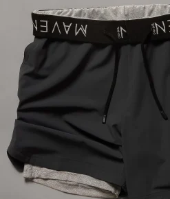 Bottoms|Activewear | Maven Co-op Arena Stretch Short Black