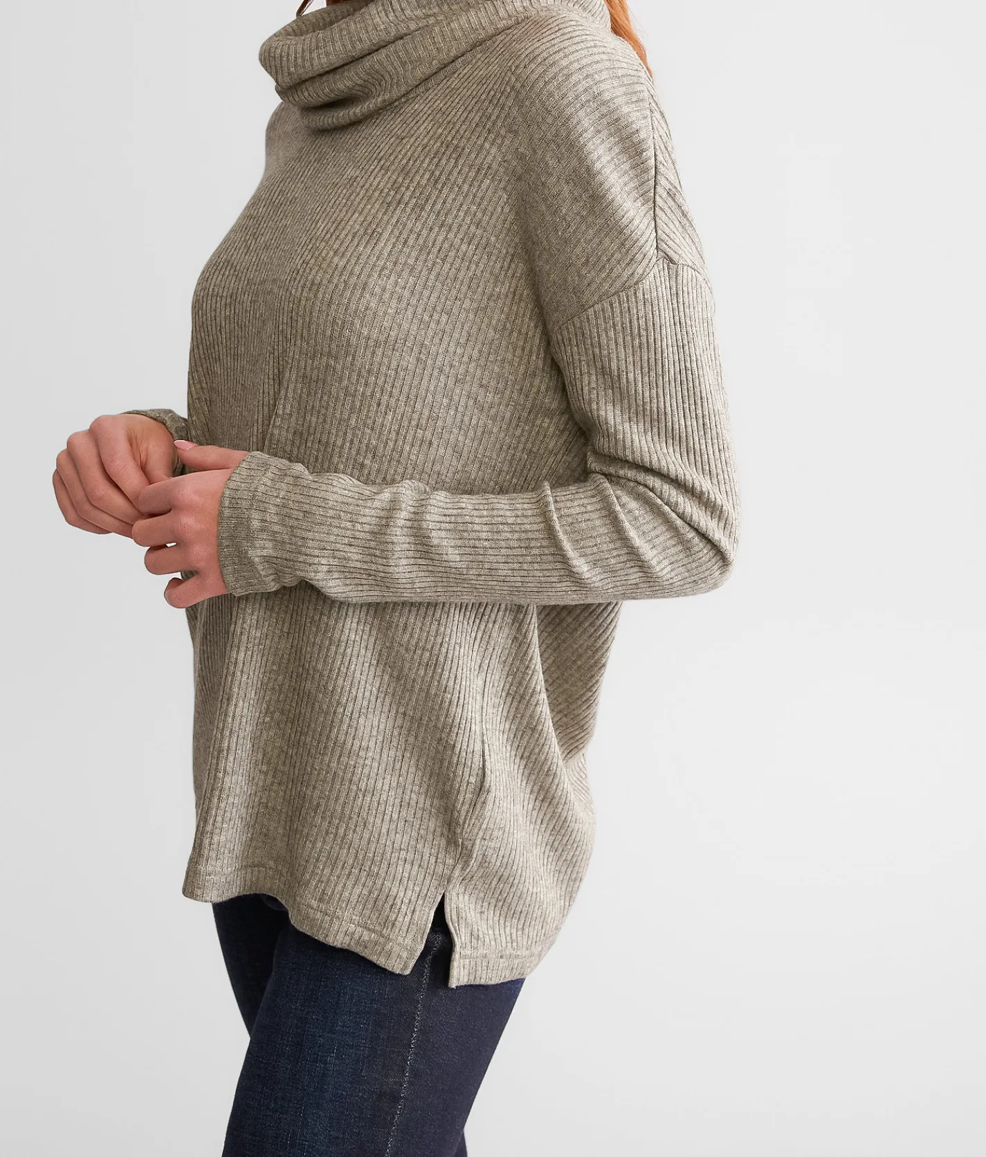 Tops | White Crow Aria Cowl Neck Top Kelp