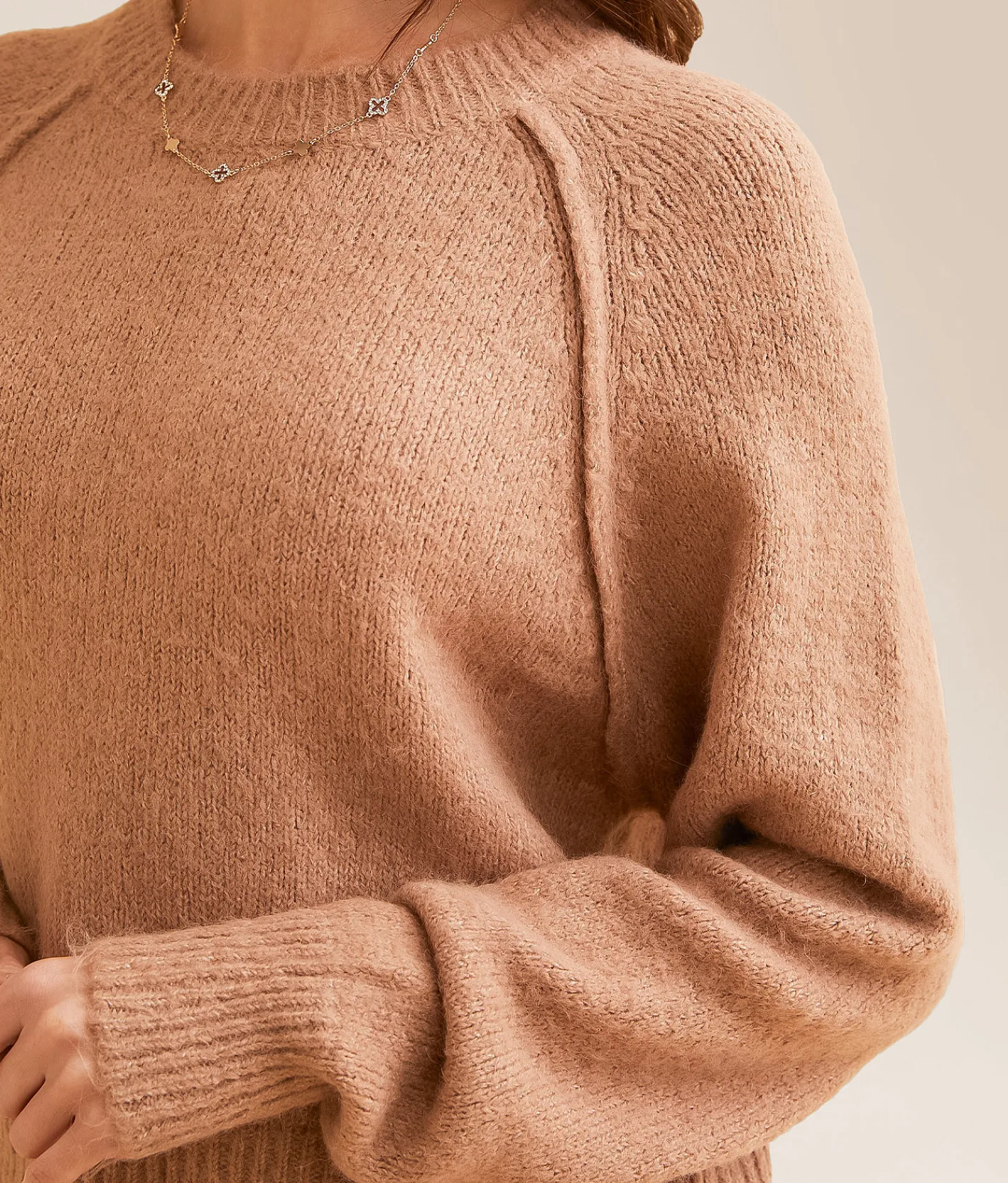 Tops | Z Supply Arian Cropped Sweater Campfire