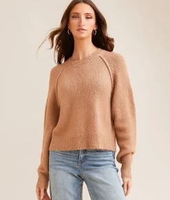 Tops | Z Supply Arian Cropped Sweater Campfire