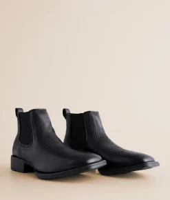 Shoes | Ariat Booker Ultra Leather Western Boot Black