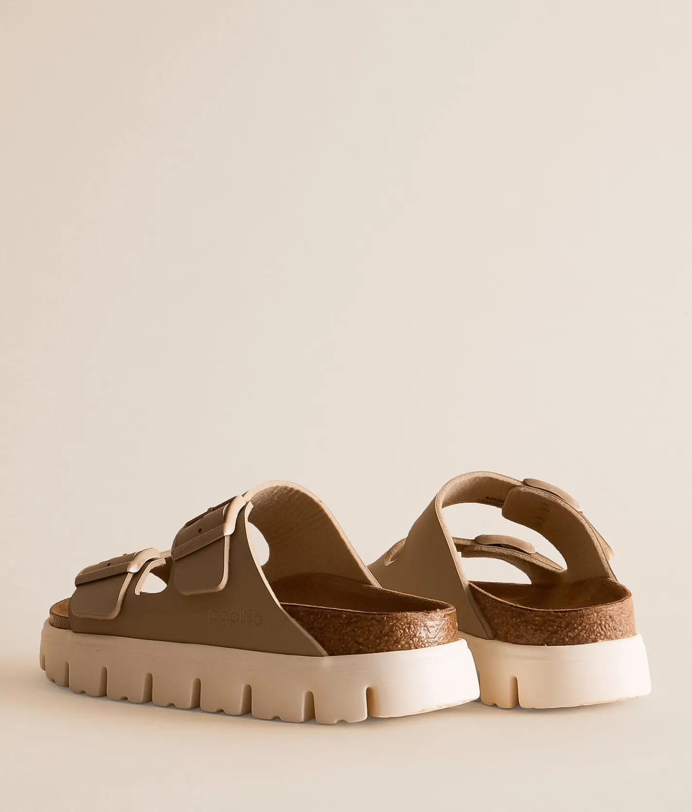 Shoes | Papillio by Birkenstock® Arizona Chunky Suede Sandal Sandcastle
