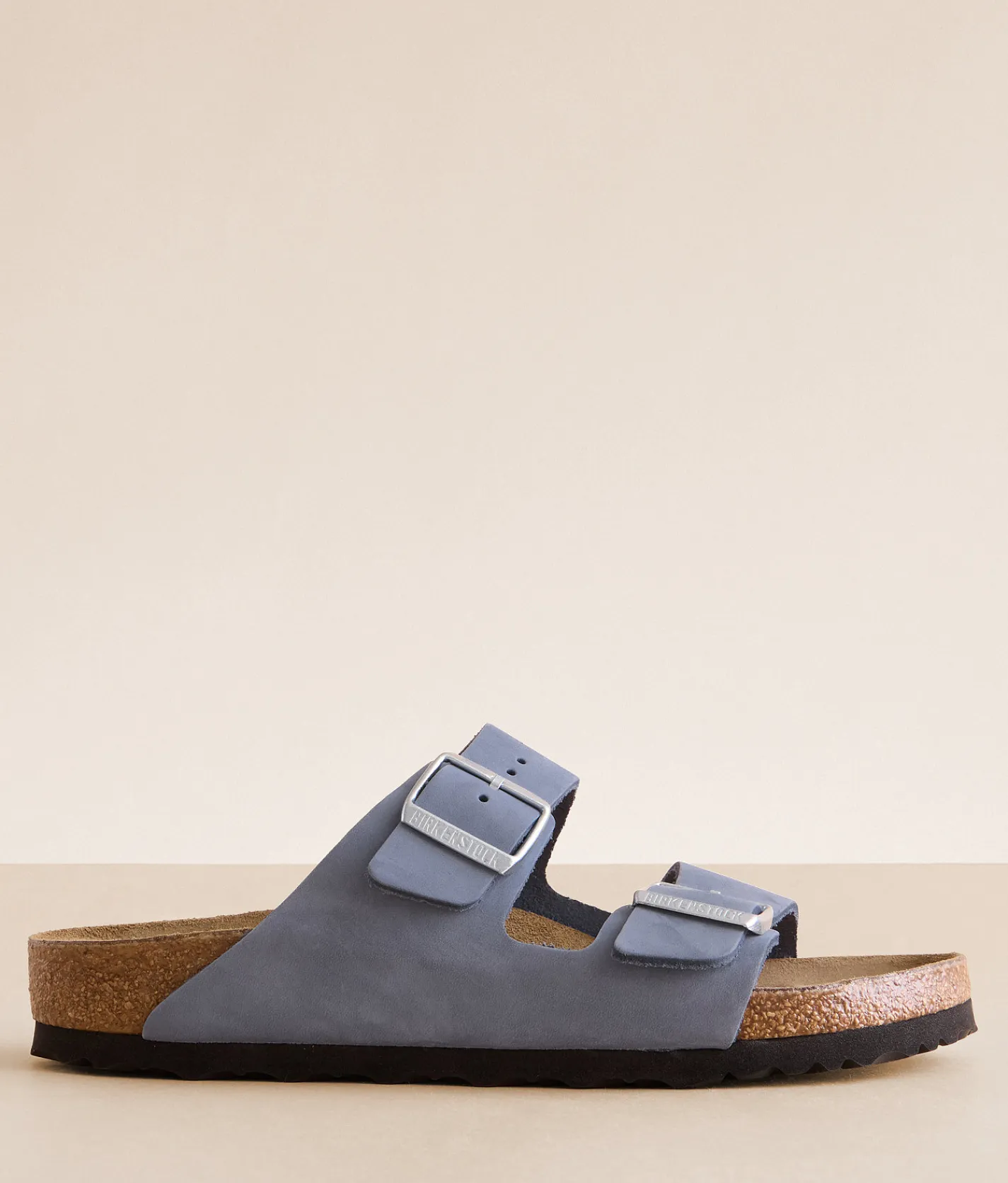 Birkenstock® Arizona Leather Sandal Stone Blue Best