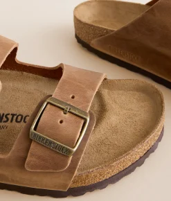 Activewear | Birkenstock® Arizona Oiled Leather Sandal Cognac Oiled Leather