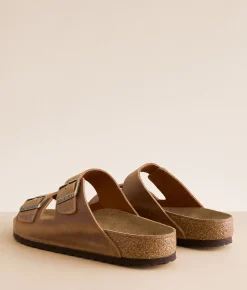 Activewear | Birkenstock® Arizona Oiled Leather Sandal Cognac Oiled Leather