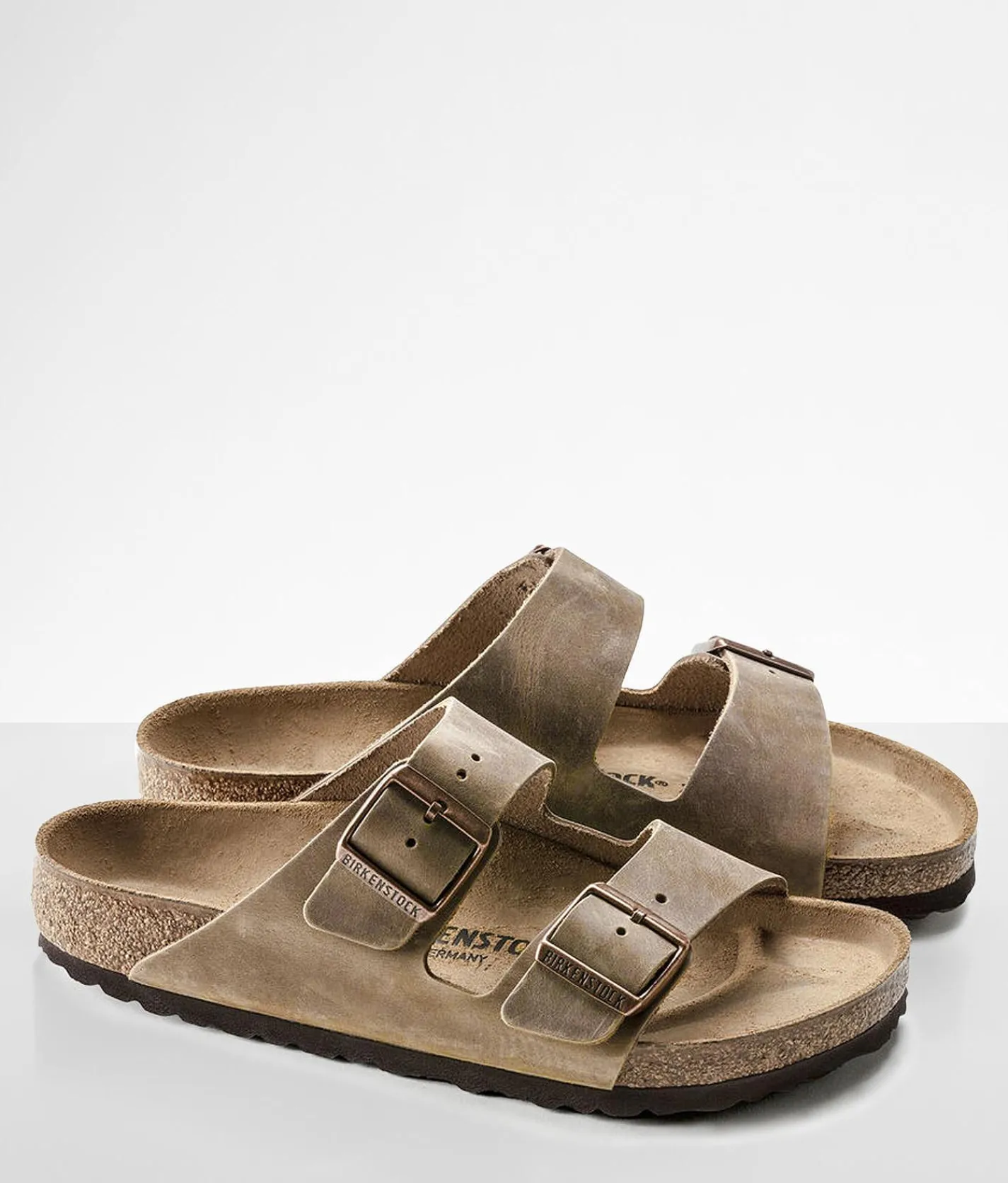 Birkenstock® Arizona Oiled Leather Sandal Tobacco