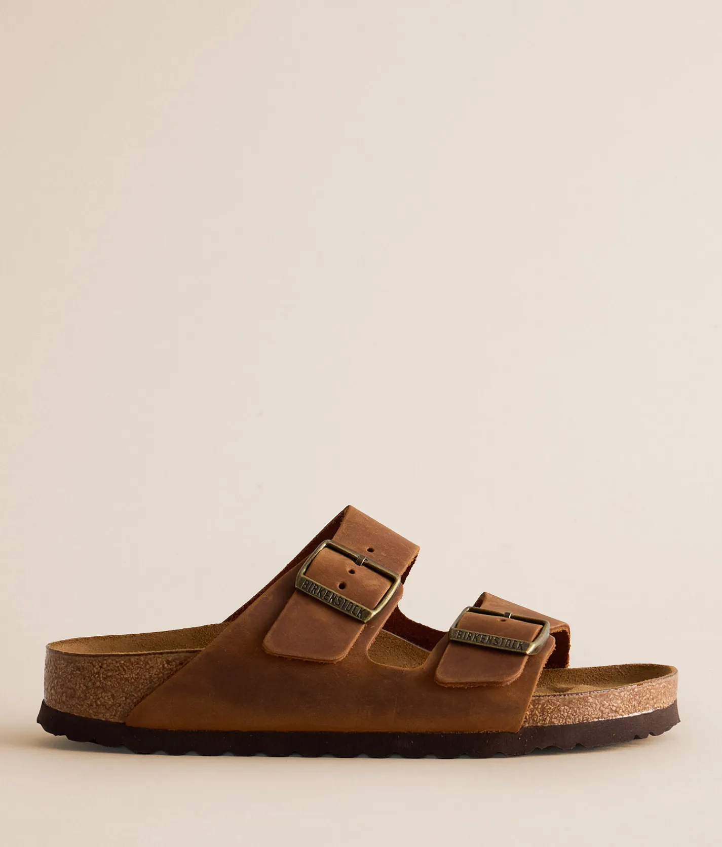 Shoes | Birkenstock® Arizona Oiled Leather Sandal Cognac
